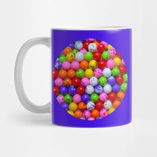 Rainbow Jawbreaker Hard Candy Photo Mug